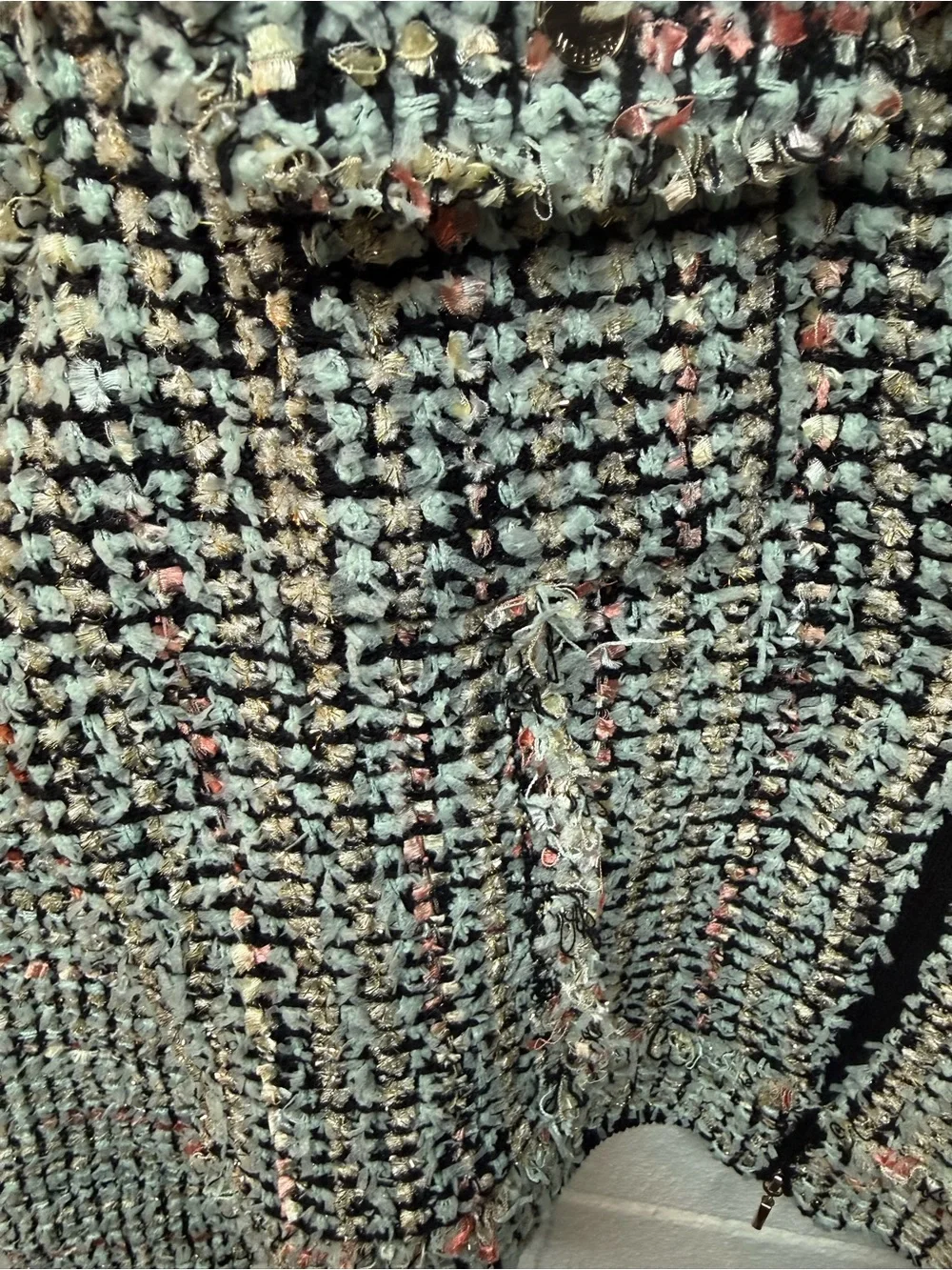 White House Black Market structured tweed
